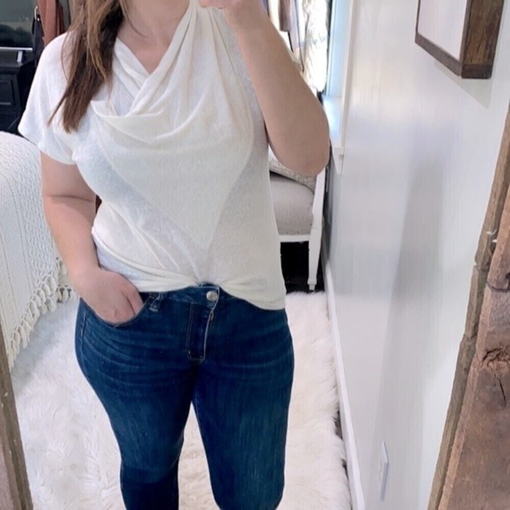 Lucy ivory color top size small